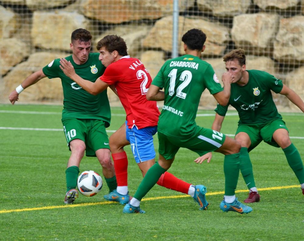 El Cerdanyola pateix una dura derrota davant l’Alcorcon B